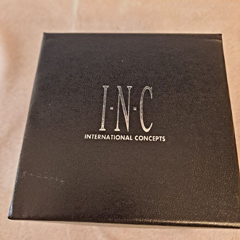 INC International Concepts Stretch Bracelet Goldtone Multi Blue - Picture 8 of 8